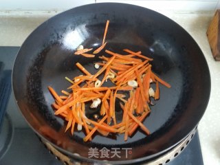 素炒三丝的做法步骤：4