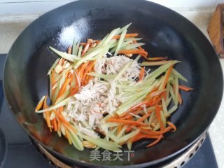 素炒三丝的做法步骤：6