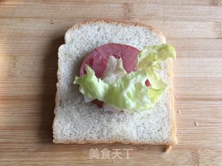 卡通口袋三明治的做法步骤：2