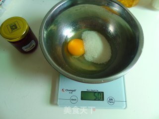 火龙果酱夾心玛芬的做法步骤：2