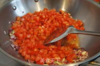 五花腊肉披萨的做法步骤：5