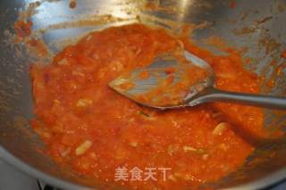 五花腊肉披萨的做法步骤：7