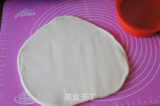 五花腊肉披萨的做法步骤：11