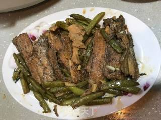 带鱼烧豆角的做法步骤：7