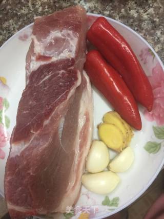 冬瓜烧肉（无水版）的做法步骤：1
