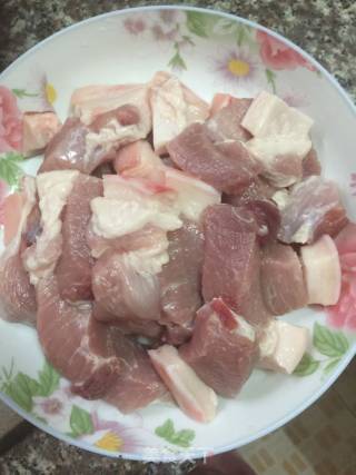 冬瓜烧肉（无水版）的做法步骤：2