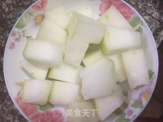 冬瓜烧肉（无水版）的做法步骤：3