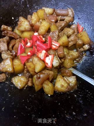 冬瓜烧肉（无水版）的做法步骤：11
