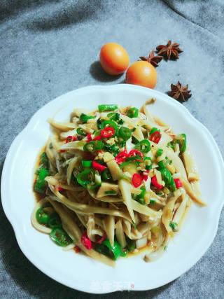 双椒杏鲍菇的做法步骤：8