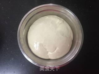 ＃春食野菜香＃椒香芝麻发面饼的做法步骤：2