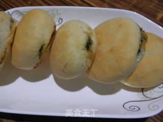 烤榆钱馅饼的做法步骤：8