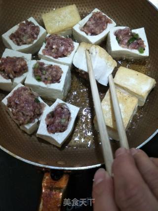红烧酿豆腐的做法步骤：24