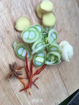 排骨炖豆角土豆的做法步骤：3