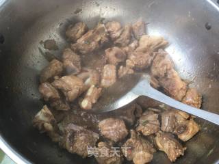 排骨炖豆角土豆的做法步骤：9