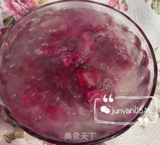 火龙果燕窝，只需10分钟的做法步骤：4