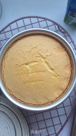 原味戚风蛋糕的做法步骤：21