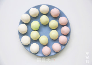 【樱花季的少女心】花见团子的做法步骤：4