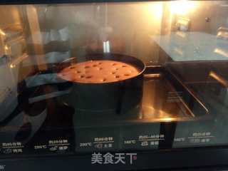 FLUFF焦糖棉花糖可可戚风蛋糕（8寸）的做法步骤：12