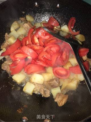 西红柿土豆炖牛腩的做法步骤：7
