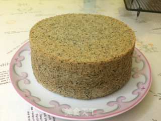 龙猫黑芝麻戚风蛋糕的做法步骤：11