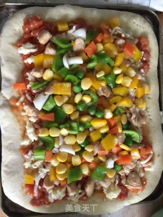 亮亮pizza的做法步骤：15