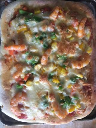 亮亮pizza的做法步骤：17