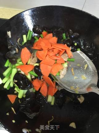 蒜苔炒木耳的做法步骤：10