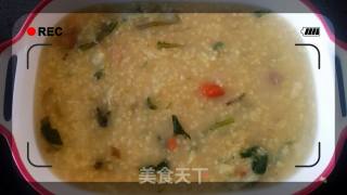 蒲公英二米粥的做法步骤：13