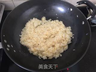 香椿蛋炒饭的做法步骤：4