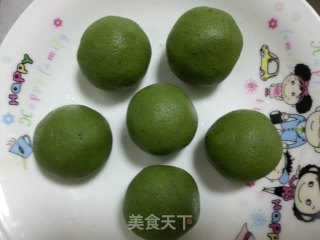 ＃春食野菜香＃迷你青团的做法步骤：2