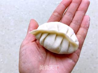 荠菜烫面包子的做法步骤：11