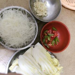蒜蓉粉丝娃娃菜的做法步骤：2