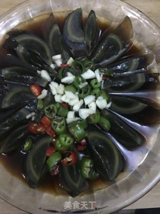 尖椒皮蛋的做法步骤：5