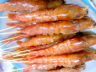蒜蓉烤阿根廷红虾的做法步骤：4