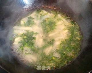 荠菜炖土豆条儿的做法步骤：11