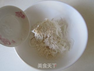 白萝卜丝饼的做法步骤：3