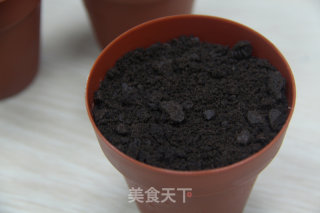 提拉米苏版的盆栽蛋糕的做法步骤：20