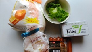 热狗面包的做法步骤：1