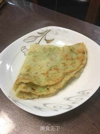 虾皮西葫饼的做法步骤：7
