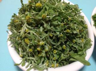 幸运花青团（清明粑粑）的做法步骤：1