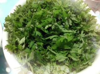 幸运花青团（清明粑粑）的做法步骤：2