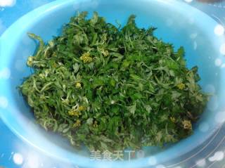 幸运花青团（清明粑粑）的做法步骤：4