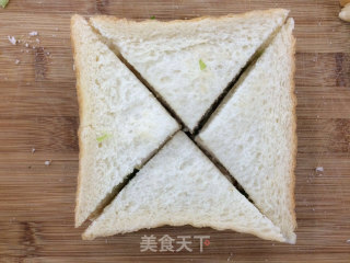 一个面包两款三文治，我的早餐不重样的做法步骤：22