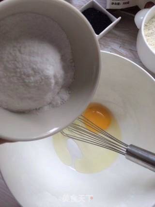 杏仁芝麻饼的做法步骤：2