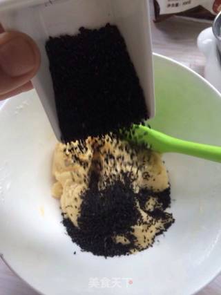杏仁芝麻饼的做法步骤：6