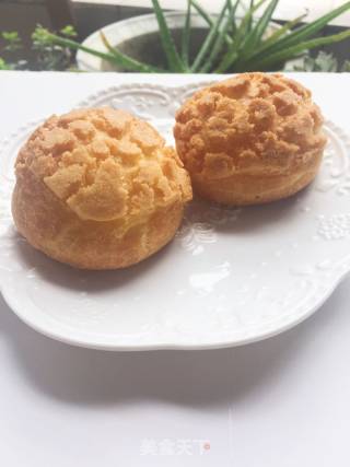 酥皮奶油泡芙的做法步骤：16