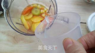 鲜玉米胡萝卜汁的做法步骤：5
