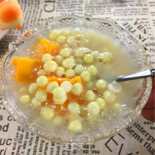 天气热了做一份苏州鸡头米芒果西米露，味道美哉美哉的做法步骤：11