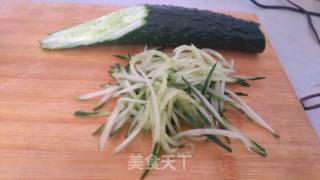 香菇鸡蛋打卤面的做法步骤：5