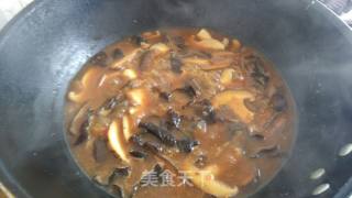 香菇鸡蛋打卤面的做法步骤：14